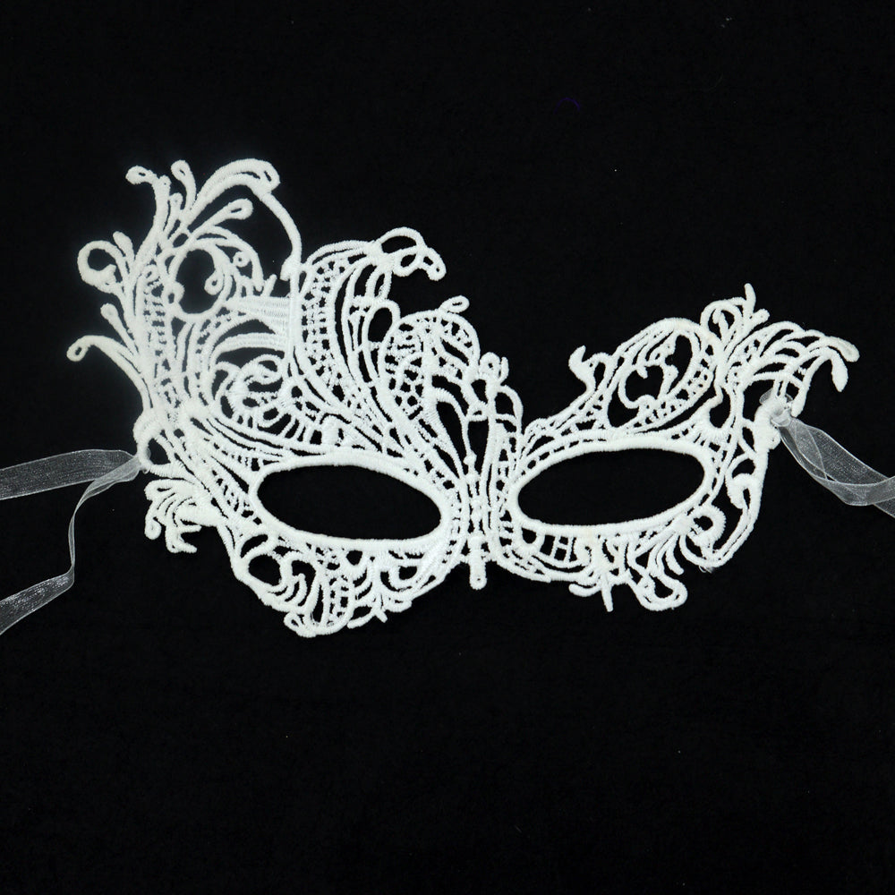 1PC Shaped Double Ribbon Phoenix Lace Mask Masquerade Mask Dance Mask Party Mask Costume Party Mask Band Mask Prom Mask Halloween Mask