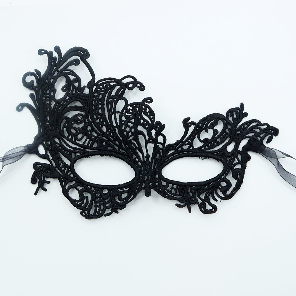 1PC Shaped Double Ribbon Phoenix Lace Mask Masquerade Mask Dance Mask Party Mask Costume Party Mask Band Mask Prom Mask Halloween Mask