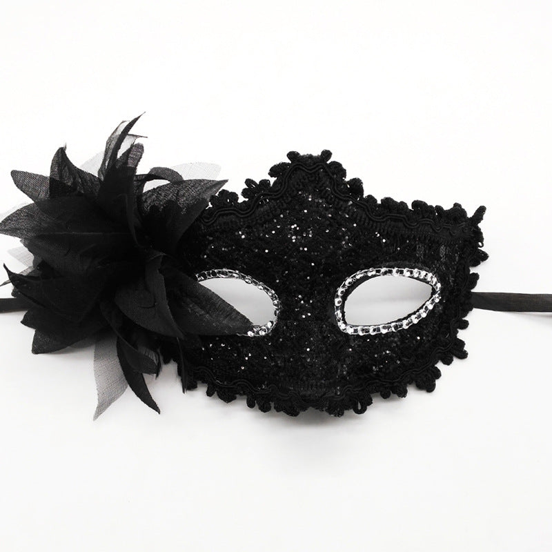 Chivao 1 Pieces Masquerade Mask Women Venetian Ball Prom Masks Half Vintage Masks for Mardi Gras Carnival Fancy Dress Party