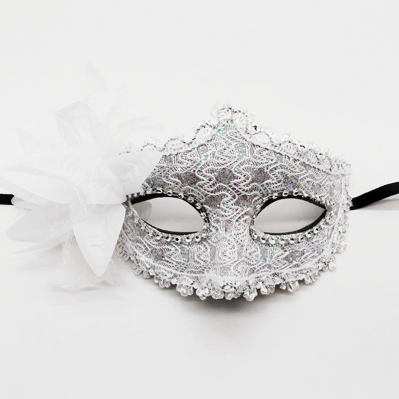 Chivao 1 Pieces Masquerade Mask Women Venetian Ball Prom Masks Half Vintage Masks for Mardi Gras Carnival Fancy Dress Party